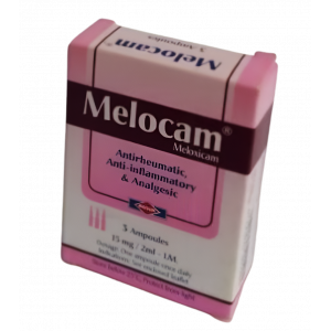 MELOCAM 15 MG / 2 ML ( MELOXICAM ) 3 AMPOULES